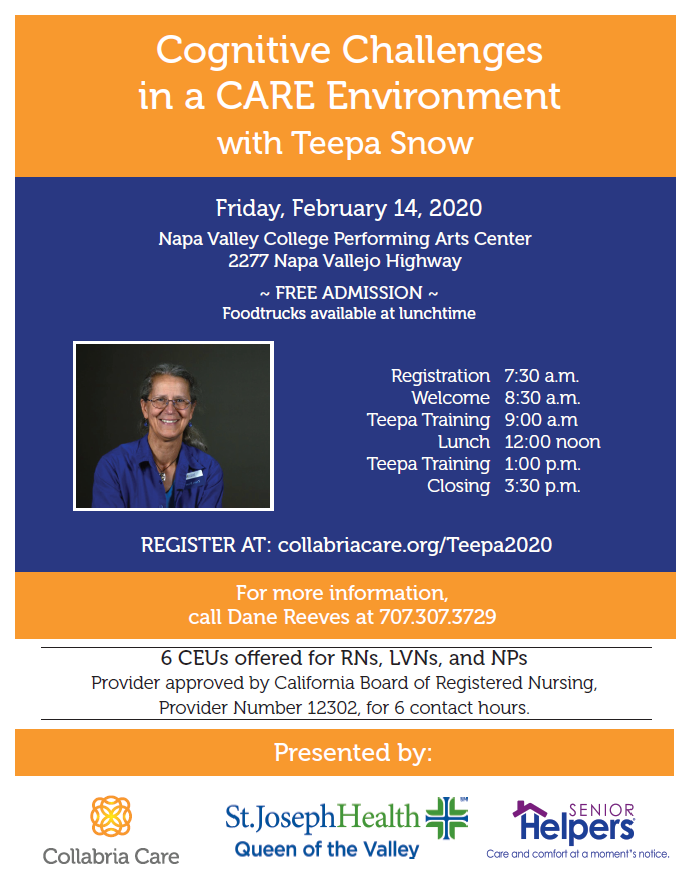 Teepa Snow Flyer